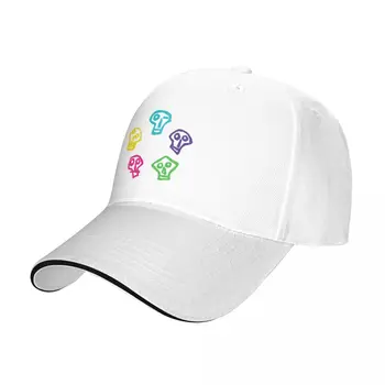 Mighty Boosh Kafatasları Renk beyzbol şapkası Termal Vizör Golf Şapka plaj şapkası Şapka Kadın Erkek