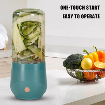 Mini Elektrikli Meyve Sıkacağı Güçlü Kesme Gücü Taşınabilir Meyve Sıkacağı Kolay Smoothies Mikser Smoothies / Sallar / Bebek Maması