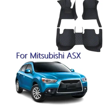 Mitsubishi ASX 2019 için 2018 2017 2016 2015 2014 2013 Araba Paspaslar Dekorasyon Oto Aksesuarları Su Geçirmez Kapakları Deri Kilim