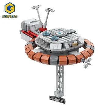 MOC Thunderbird Özel Saldırı Takım Yapı Taşları Zeplin Tuğla Uzay Aracı DIY Koleksiyon Modeli çocuk oyuncakları Hediye