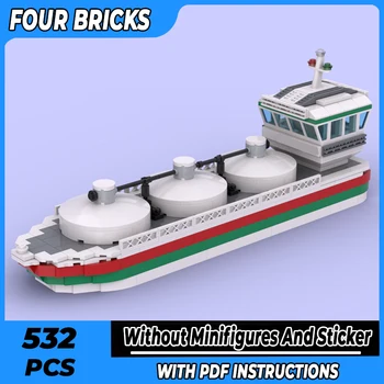 Moc yapı tuğlaları Klasik Tekne Modeli Octan Gemi Teknolojisi Modüler Blokları Yılbaşı Hediyeleri Oyuncaklar Çocuklar İçin DIY Setleri Montaj