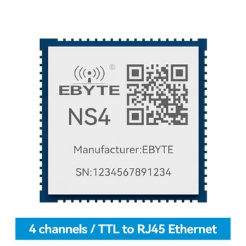 ModBus Ağ Geçidi Seri Ethernet SMD Modülü UART NS4 Şeffaf İletim TCP - RTU DNS TTL-RJ45 Düşük Güç MQTT IoT