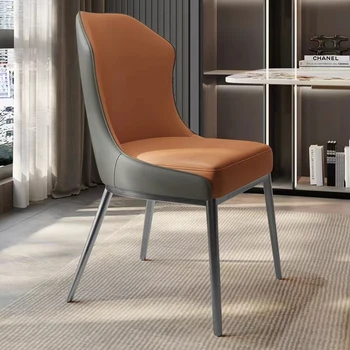 Modern Lüks yemek sandalyeleri Ergonomik Bilgisayar Konferans Masaları Sandalyeler Tasarımcı Minimalist Salon Temizle Sillas Veranda Mobilya