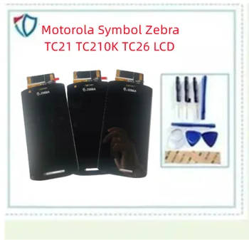 Motorola sembolü Zebra TC21 TC210K TC26 LCD dokunmatik ekran digitizer x1