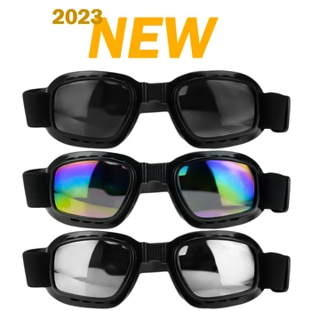 Motosiklet Gözlük Parlama Önleyici Motokros Güneş Gözlüğü Spor Kayak Gözlüğü Rüzgar Geçirmez Toz Geçirmez UV Koruma