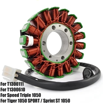 Motosiklet stator bobini Triumph Tiger 1050 için Spor Hız Üçlü 1050 R Sprint ST 1050 T1300111 T1300610