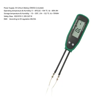 MS8910 SMD test cihazı otomatik tanıma çip el kapasite ve direnç ölçüm cihazı