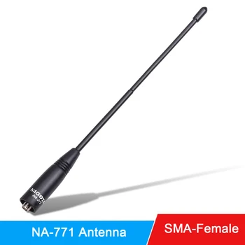 NA771 yüksek kazançlı çift bant Vhf Uhf Baofeng Amatör Radyo Anteni UV-5R UV-82 UV-9R Artı Pro