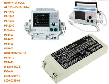 OrangeYu 2500mAh Defibrilatör Pil PD4410 için ZOLL M Serisi, M Serisi (CCT), PD1400, PD1600, PD1700, PD2000, PD4410, E Serisi