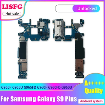 Orijinal Unlocked Anakart Samsung Galaxy S9 Artı G965F G965FD G965U S9 G960F G960FD G960U 64GB 128GB Mantık Kurulu