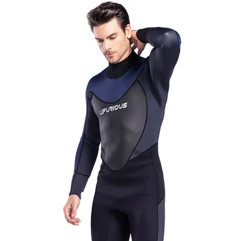 OULYLAN erkek 3MM Neopren Wetsuit Kalınlaşma Sıcak dalgıç kıyafeti erkek Tek Sörf Dalış Şnorkel Mayo
