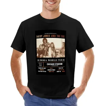 Papatya Jones Ve Altı Tur Posteri T-Shirt Estetik giyim Büyük boy t - shirt erkek uzun t shirt