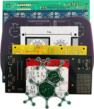PCB Maker İmalat SMT Meclisi Baskılı Devre Kartı Elektronik Çok Katmanlı FR4 1OZ Metal Çekirdek Yeşil Siyah