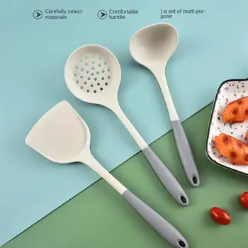 Pişirme Araçları Gıda Sınıfı Silikon Yeni Haşlanmaya Dayanıklı Asılı yapışmaz Tencere Mutfak Pişirme Malzemeleri silikon mutfak gereçleri