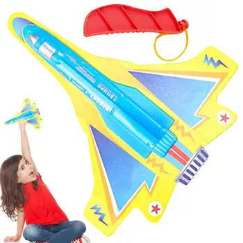 Planör Uçaklar Çocuklar İçin Fırlatma oyuncak uçak Model Uçak Doğum Günü Partisi İyilik Arka Bahçe Uçan Oyuncaklar Açık spor oyuncakları