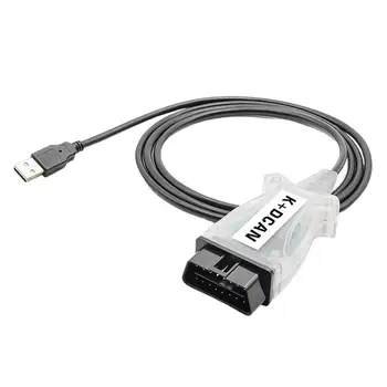 Profesyonel Araç Teşhis Kablosu Teşhis Arayüz USB kablosu OBD2 Teşhis Tarayıcı Aracı FT245RL Çip Araç Teşhis Hattı