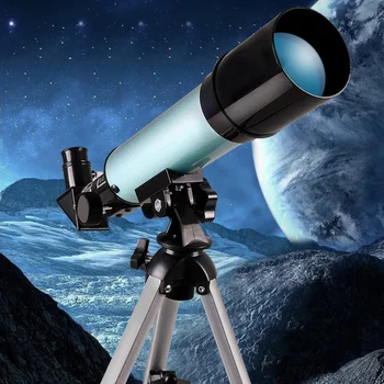 Profesyonel Astronomik Teleskop Güçlü Monoküler Uzun Menzilli Dürbün Ay Uzay Gezegen Gözlem Hediyeler için Çocuk