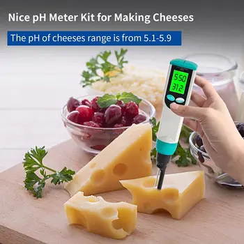 Profesyonel Dijital ph ölçer Gıda İşleme Test Cihazı Konik Gevşek Toprak Hidroponik Monitör Peynir Laboratuvarı İçme Suyu Araçları