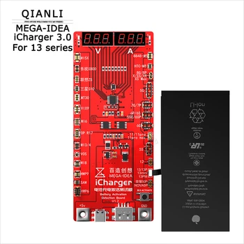 Qianli MEGA FİKİR iCharger 3.0 hızlı şarj Pil Aktivasyon Algılama Kurulu iPhone 5-11/12/13 Pro Max ve Android telefon