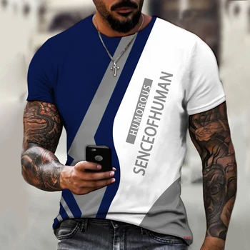 Rahat 3D Baskı erkek tişört Gevşek Eleman Mektup Gömlek Kaya Moda Kişilik İlginç Özel Tasarım Erkek ve Gömlek