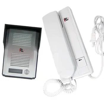 RL-3206B Apartman Ev Güvenlik Diyafon Ses Kapı Zili, 2-wire interkom sistemi kilidini fonksiyonu