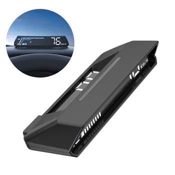 S100 HUD HEAD Up Display OBD Çok fonksiyonlu Araba Dashboard Monitör için Uyumlu Yağ İletim Sıcaklık İzleme