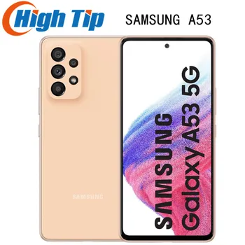 Samsung Galaxy A53 5G Orijinal Akıllı Telefon Android Exynos 1280 Sekiz çekirdekli 120Hz 5000mAh 25W 8GB RAM 128GB ROM Cep Telefonu