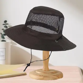 Serin Kadın Balıkçı Şapka Düz Renk Anti-Uv Rahat Katlanabilir Geniş kenarlı güneş şapkası