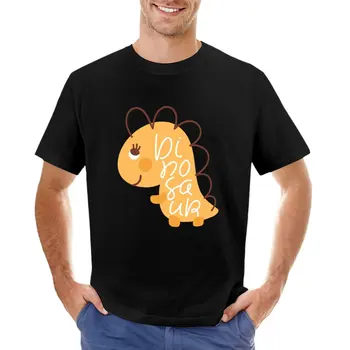Sevimli Küçük Dinozor, zeki Kız Raptor Dinozor T-Shirt anime giyim Anime t-shirt çabuk kuruyan t-shirt erkek vintage t shirt