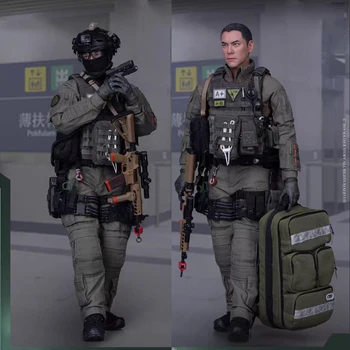 SoldierStory SS116 1/6 Hong Kong Counter Strike Kuvvet CTRU Tıbbi Memuru Xiao Zhang 12 