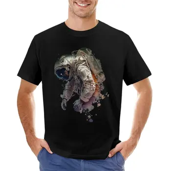 Solma astronot T-Shirt hayvan baskı erkek çocuklar için gömlek özelleştirilmiş t shirt Kısa kollu tee erkekler