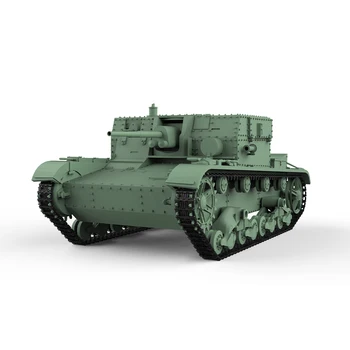 SSMODEL 100616 V1.7/144616 V1. 5 1/100 1/144 3D Baskılı Reçine model seti Sovyet Tank Avcısı AT-1