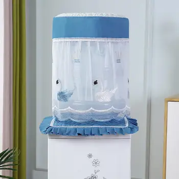 Su sebili Kapakları Dantel İşlemeli Karikatür içme çeşmesi Makinesi Toz Koruyucu Ev Mutfak Aksesuarları
