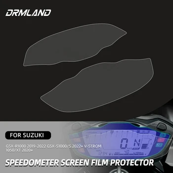 SUZUKI için GSX-R1000 GSX-S1000 S V-STROM 1050 / XT Motosiklet Kilometre Saati Koruma Scratch Küme ekran koruyucu Film Koruyucu
