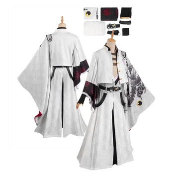Takasugi Shinsuke Cosplay FGO Kader / Büyük Sipariş Kostüm Erkekler Ceket Pantolon Kemer Cadılar Bayramı Karnaval Parti Kıyafetleri