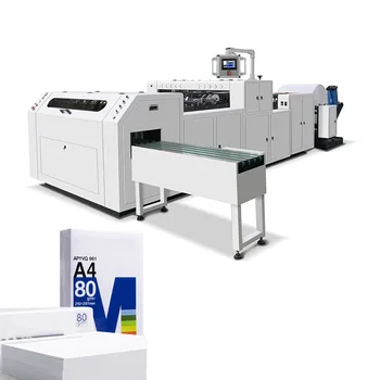 Tam Otomatik A4 Boyutlu Kağıt Yapma Makinesi A4 Boyutlu Kağıt sac kesme Makinesi Hızlı Dilme Kağıt Kesme Makinesi