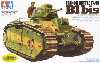 Tamiya 35282 1/35 Fransız Muharebe Tankı B1 bis (Plastik model)