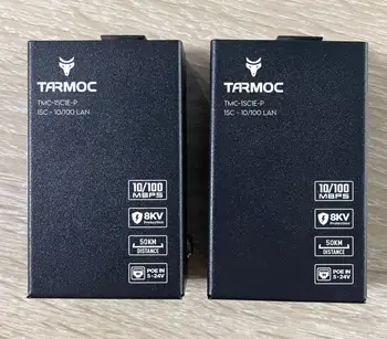 Tarmoc Mini 5 - 24Volt POE-IN Medya Dönüştürücü Anahtarı 1 SC ve 1 RJ-45 10 / 100Mbps, SC Mesafesi 50km'ye kadar, TMC-1SC1E-P