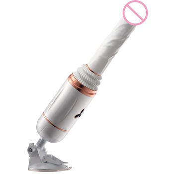 Teleskopik titreşimli yapay penis seks makinesi geri çekilebilir g-spot APP uzaktan kumanda gerçekçi yapay penis vibratör kadın seks oyuncakları İtme tabancası