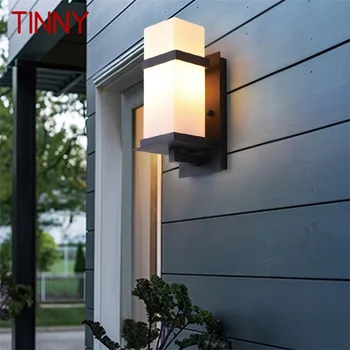 * TENEKE dış duvar aplikleri lambası klasik ışık su geçirmez IP65 ev sundurma Villa için LED