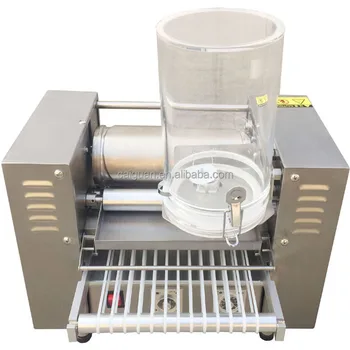 Ticari Elektrikli Bin Katmanlı Kek Sarıcı Krep Yapma Makinesi 6 İnç Mini Yumurta Cilt Makinesi