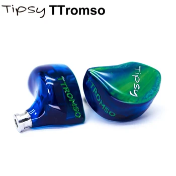 Tipsy TTromso LCD Diyafram yüksek Çözünürlüklü Dinamik Ünite kulak içi kulaklık 0.78 2Pin 3.5 mm Kablo ile