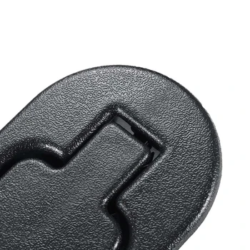 Toka El Çekme Kolu Kanepe 11 * 6.8 cm Evrensel ABS Siyah Sandalye Chaises Ofis Oval Plastik Recliners Yedek