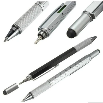 Tornavida Kapasite Tükenmez Kalemler Kırtasiye Ballpen Stylus Kalem Dokunmatik Kalem Yağlı Siyah Dolum 0.7 Mm