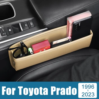 Toyota Prado için 90 120 150 1996-2017 2018 2019 2020 2021 2022 2023 Araba Koltuğu Çatlak Yuvası saklama kutusu Boşluk Çanta Dahili Kapak