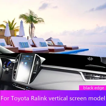 Toyota Ralink için İzle Araba Dashboard Kapak Mat Pad Dashmat Önlemek ışıklı çerçeve Güneş Gölge Gösterge Paneli Halı Aksesuarları