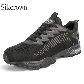 Trail koşu ayakkabıları Erkekler için Nefes Erkek koşu ayakkabıları Size47 Yüksek Kaliteli Rahat Spor Kaymaz Ayakkabı Günlük Yürüyüş