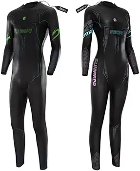 Triatlon Wetsuit Erkekler & Kadınlar 3/2mm, ÇEVRE Bazlı Yamamoto SCS Smoothskin Neopren Skinsuits Açık Su Yüzme için, Fına &