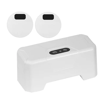 Tuvalet Akıllı Sensör Sifon Tuvalet Kızarma Sensörü Otomatik Tuvalet Yıkama Düğmesi + 2 X Verici