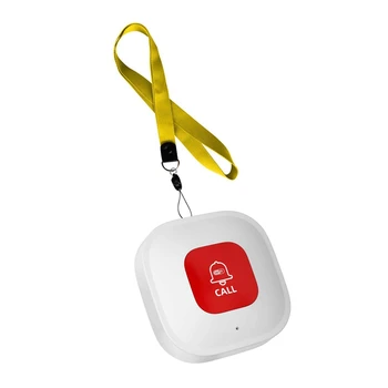 Tuya WiFi Akıllı SOS Çağrı düğmesi Kablosuz Bakıcı Çağrı Telefonu Uyarısı Verici Acil Çağrı Düğmesi Hasta için